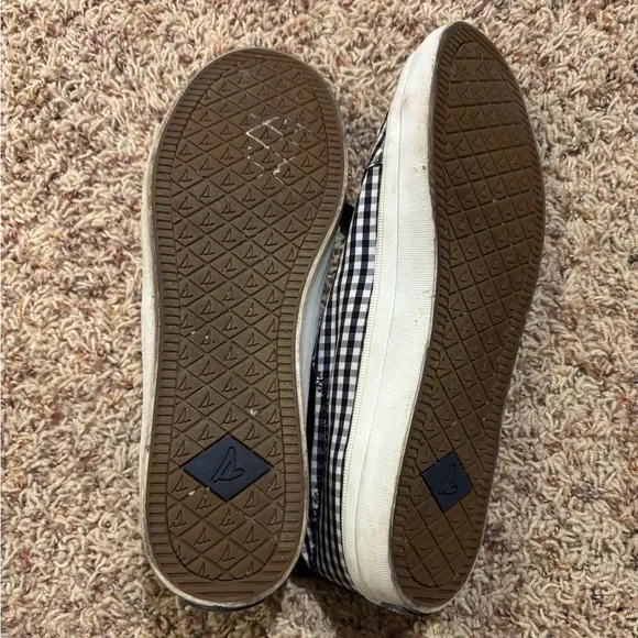 Gingham Sperry Sneakers - Picture 3 of 4